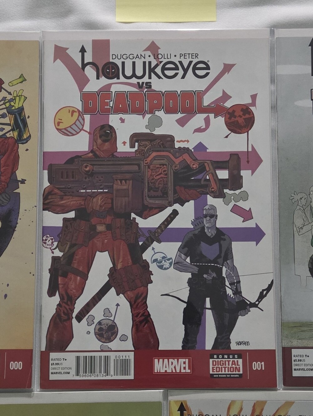 Hawkeye vs Deadpool (2014) comic book lot - Picture 3 of 7